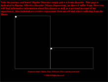 Tablet Screenshot of bipolarbrain.com